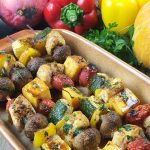 Brochetas saludables