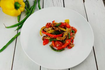 receta pollo con verduras